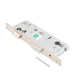 Замок врезной Гардиан "Profi" 45.11.24 (б/ц) с защелкой