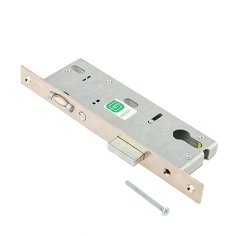 Замок врезной Гардиан "Profi" 45.11Р.24 (б/ц) с роликом