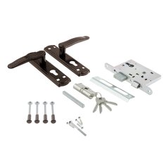 Замок врезной Омега-ЗВ4-3-03-01 (медь)