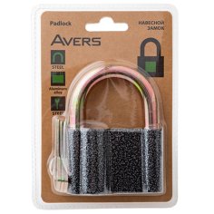 Замок навесной Avers PD-20-80-Blister