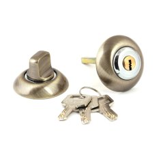 Фиксатор с замком Apecs Megapolis WC-K-0803-AB