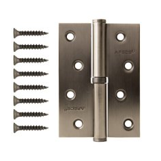 Петля врезная Apecs 100*70-B-Steel-GRF-R