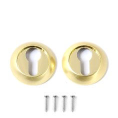 Накладки цилиндровые Apecs Megapolis DP-C-0802-GM