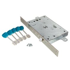Замок врезной сувальдный KALE KILIT 452L-85BS63-CP-5KEY-(w/o SP, w/o Ros)-WB 452L0000002