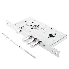 Замок врезной KALE KILIT 252R-85BS60-CP-(w/o SP, w/o Ros)-PB 252R0000078