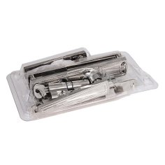 Замок врезной Зенит-ЗВ4-3 (никель) блистер (ДААЗ)