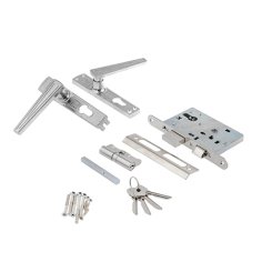 Замок врезной Зенит-ЗВ4-3 (никель) блистер (ДААЗ)