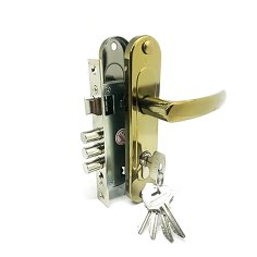 Замок врезной Зенит-ЗВ7-60.1-02 (золото-лак)