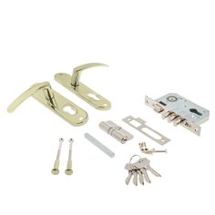 Замок врезной Зенит-ЗВ7-60.1-02 (золото-лак)