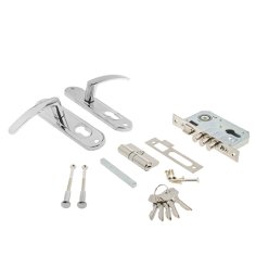 Замок врезной Зенит-ЗВ7-60.1-02 (хром)