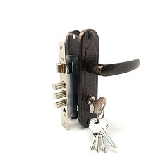 Замок врезной Зенит-ЗВ7-60.1-02 (медь)