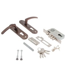 Замок врезной Зенит-ЗВ7-60.1-02 (медь)