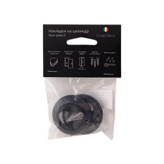 Накладки цилиндровые Code Deco DP-C-14-BLM