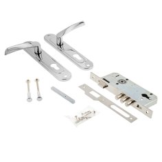 Замок врезной Зенит-ЗВ4-85.3 (хром) (бц)