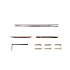 Ручки дверные Avers H-14026-A-NIS/CR (Spindle 130) (B2B)