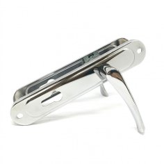 Ручка на планке РФ1-85.01 (хром)