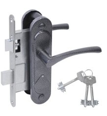 Замок врезной Абсолют ЗВ9.2-07 (Серебро)