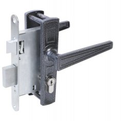 Замок врезной Абсолют ЗВ4-3/01 (Серебро)