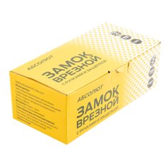 Замок врезной Абсолют ЗВ4-60/07 (Хром-лак)