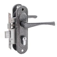 Замок врезной ЗВ 4-50.01 (серебро)