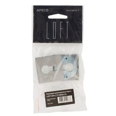 Накладки цилиндровые Apecs LOFT DP-C-77-INOX-SS