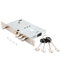 Замок врезной ГАРДИАН-8015-4кл дл.кл.(ЗК303Н-01)