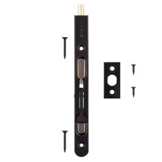 Шпингалет торцевой Apecs FB-01-160-BLM (RP)