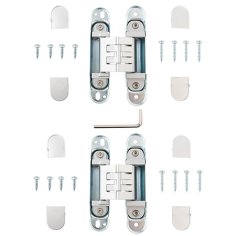 Петля врезная скрытой установки Apecs 135*27/130*27-3D-SL (R13,5)