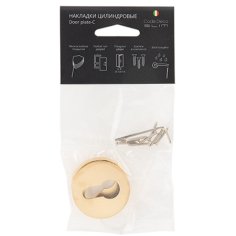 Накладки цилиндровые Code Deco Slim DP-C-40-GMS