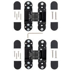 Петля врезная скрытой установки Apecs 110*30-3D-Z-BLM (R15)