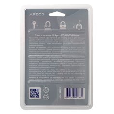 Замок навесной Apecs PD-06-63-Blister