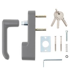 Ручка накладная с фиксацией Apecs HF-402-SL