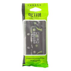 Петля накладная Vanger 100*75*2,3-P2-BLM