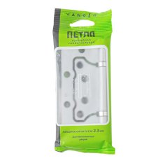 Петля накладная Vanger 100*75*2,3-P2-CRS