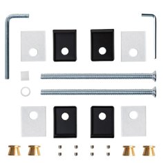 Ручки-скобы Apecs Square HC-0902-40*20/1000-INOX/304-BLM (Q45)