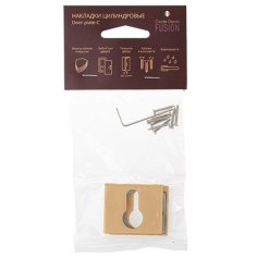 Накладки цилиндровые Code Deco Fusion DP-C-100-GMS