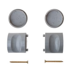 Ручки-кнопки дверные Avers HK-5201-P-GR