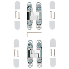 Петля врезная скрытой установки Apecs 115*23-3D-Z-CRM (R11,5)