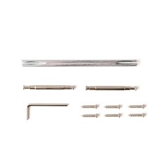 Ручки дверные Avers H-1582-P-BLM (Spindle 140) (B2B)