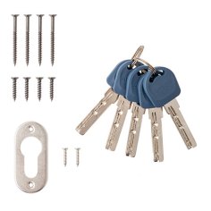 Замок накладной Apecs R04-C-GR (ЗН1А-1М)