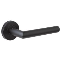 Ручки дверные Apecs H-0204-INOX/201-BLM