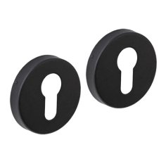 Накладки цилиндровые Apecs DP-C-02-INOX/201-BLM