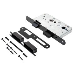 Замок врезной противопожарный Apecs 1900-INOX-BLM