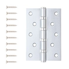 Петля врезная Apecs 120*80-B4-Steel-CRS