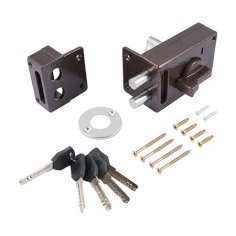 Замок накладной Омега ЗН1-М1 КМЗ (медь)