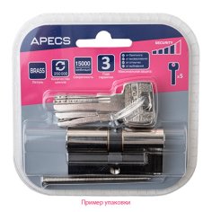 Цилиндровый механизм Apecs SM-80-NI (блистер)