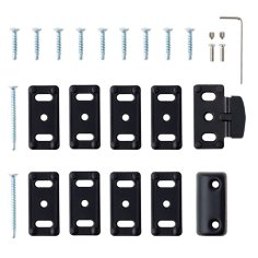 Ручка-штанга нажимная с защёлкой Apecs PB-1800B-Panic-BL/Red