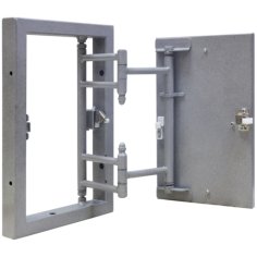 Люк ревизионный D Ceramo Steel 300х600 скрыт.монтаж окраш.сталь EVECS