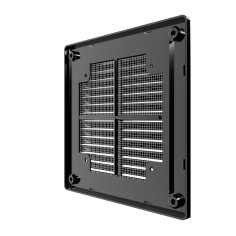Решетка разъем. с москитной сеткой 1515Р Black