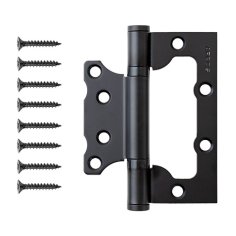 Петля накладная Apecs Infinity 100*79*2.5-PS2-Steel-BLM